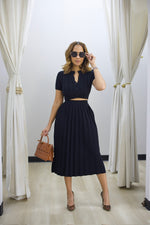 Eboni Skirt Set - Black (T2)