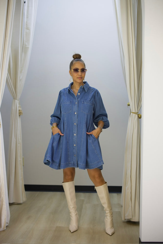 Lilly Denim Dress (T5)